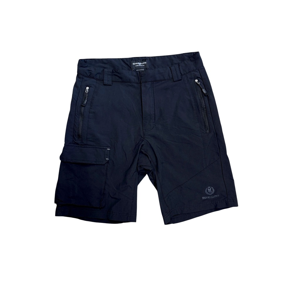 Henri Lloyd Marine Technology Men Black Cargo Sailing Shorts Size 32